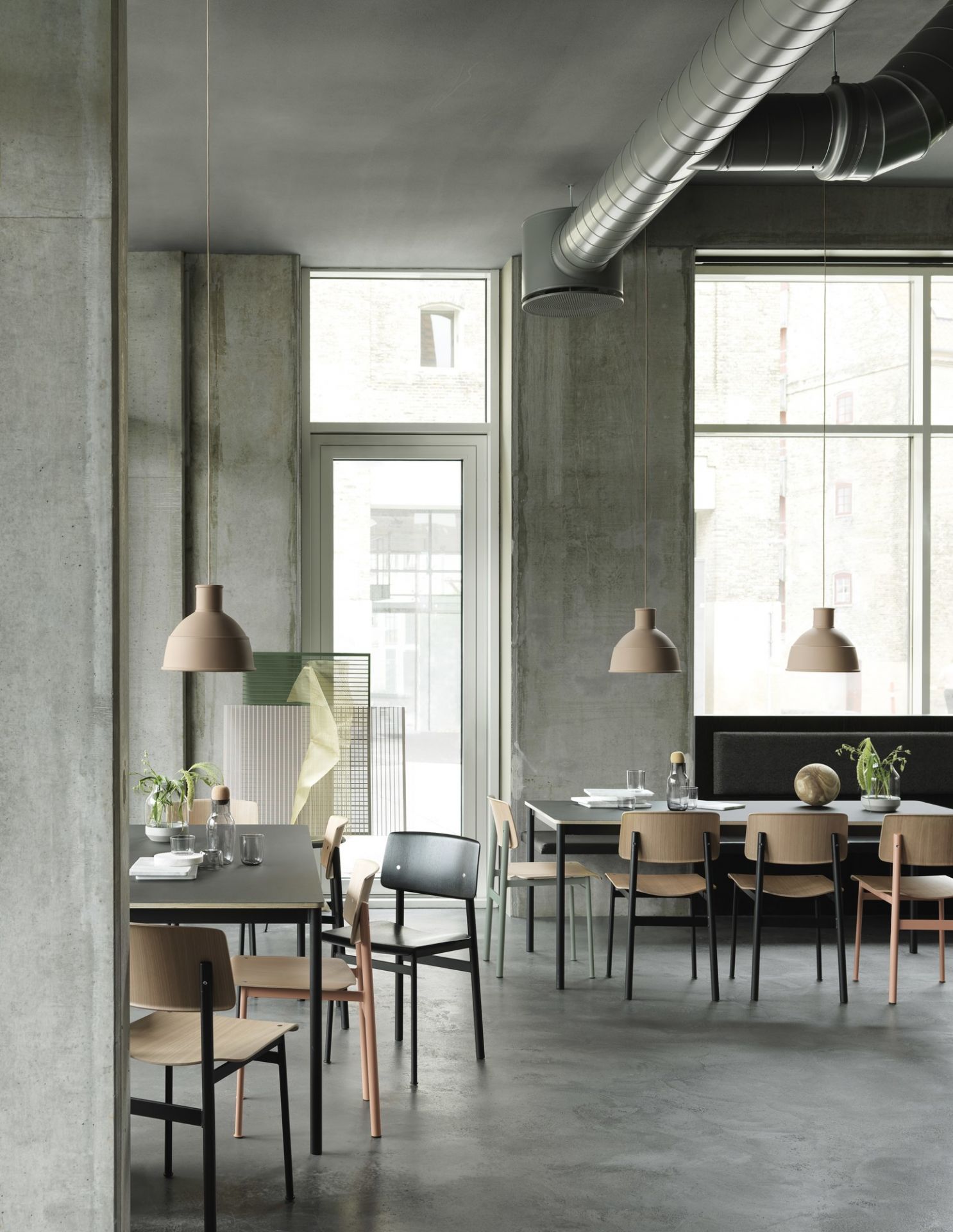 Unfold Pendant Lamp Muuto Light grey